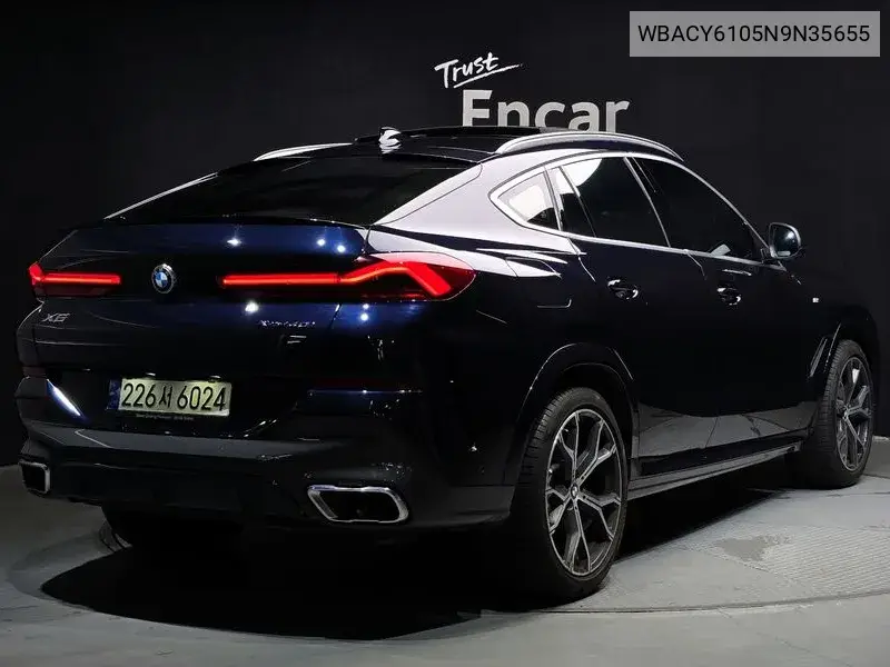 X6 (G06) xDrive40I M Sports VIN: WBACY6105N9N35655 Lot: 39983209
