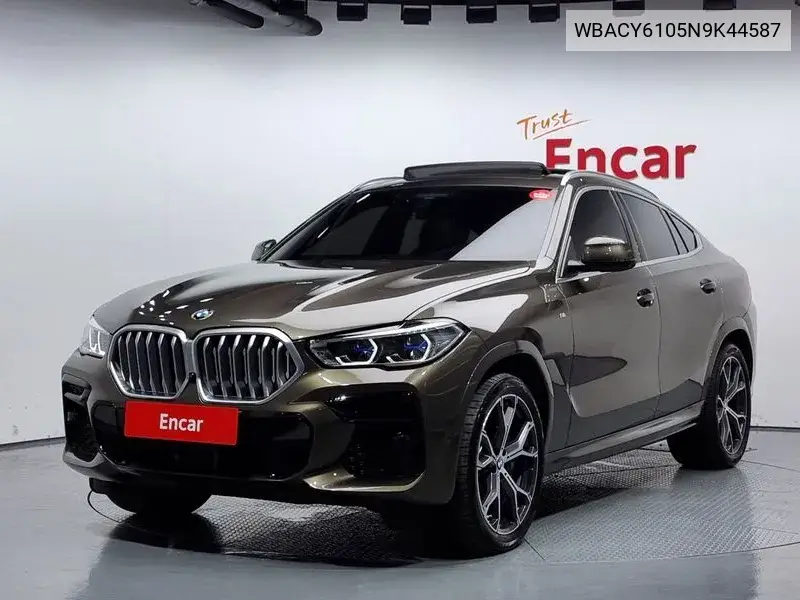 X6 (G06) xDrive40I M Sports VIN: WBACY6105N9K44587 Lot: 40111133