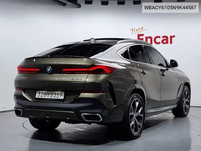 X6 (G06) xDrive40I M Sports VIN: WBACY6105N9K44587 Lot: 40111133