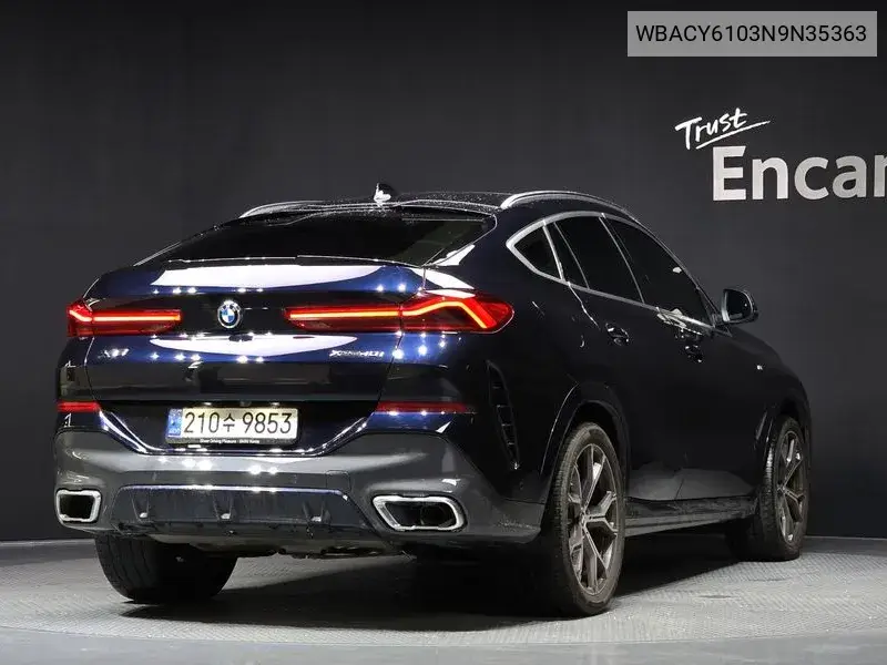 X6 (G06) xDrive40I M Sports VIN: WBACY6103N9N35363 Lot: 40118931
