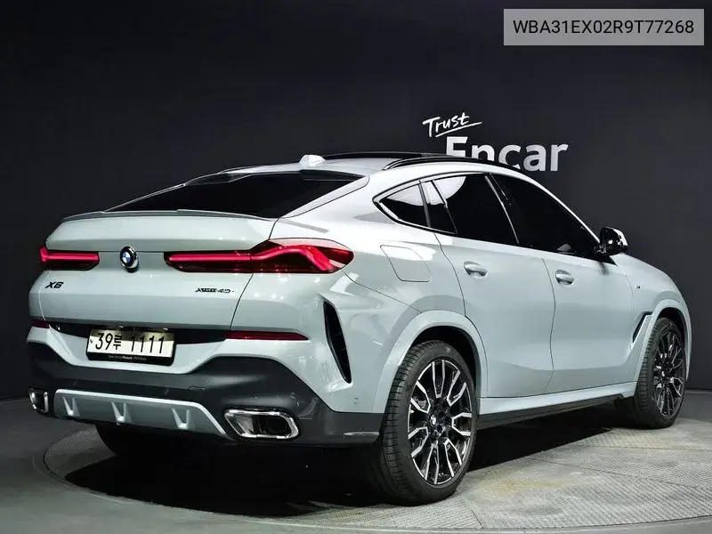 X6 (G06) xDrive40I M Sports VIN: WBA31EX02R9T77268 Lot: 39960435