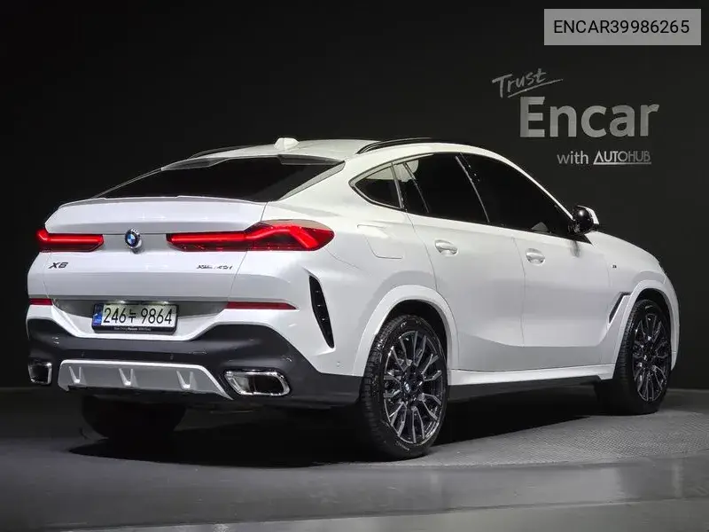 X6 (G06) xDrive40I M Sports VIN: ENCAR39986265 Lot: 39986265