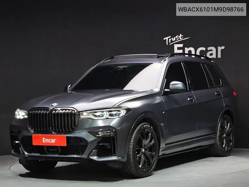X7 (G07) ​​M50I Dark Shadow Edition 6 Sistant VIN: WBACX6101M9D98766 Lot: 39951771