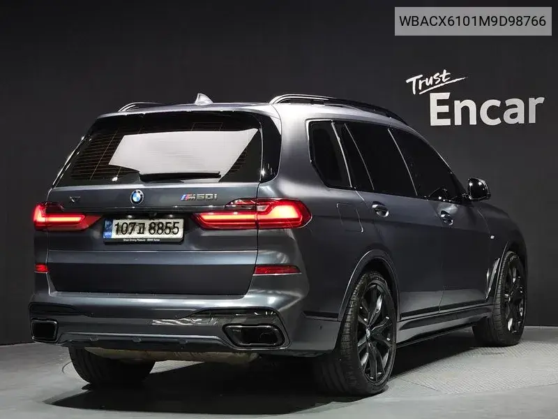 X7 (G07) ​​M50I Dark Shadow Edition 6 Sistant VIN: WBACX6101M9D98766 Lot: 39951771