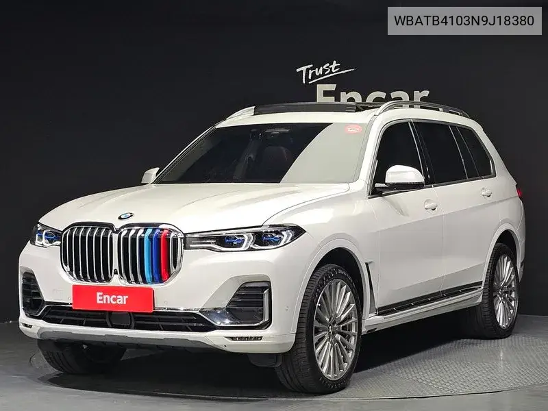 X7 (G07) ​​xDrive 40D Design Pure Excellence 7 -Seater VIN: WBATB4103N9J18380 Lot: 39616001