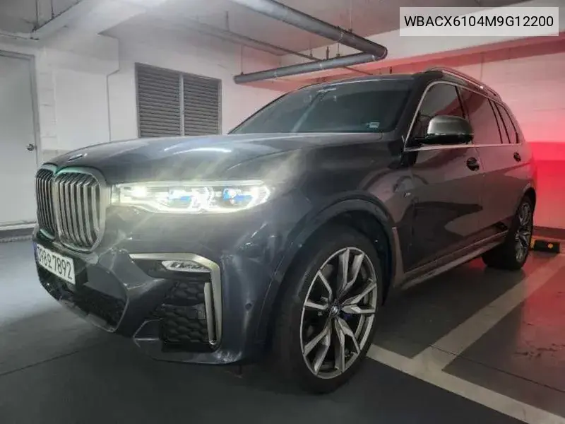 X7 (G07) ​​M50I 6 -Seater VIN: WBACX6104M9G12200 Lot: 39621241