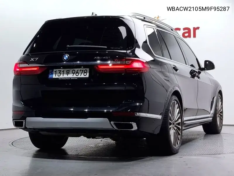 X7 (G07) ​​xDrive 40I Design Pure Excellence 7 -Seater VIN: WBACW2105M9F95287 Lot: 39631060