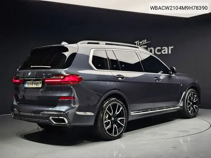 X7 (G07) ​​xDrive 40I M Sports 6 -Seater VIN: WBACW2104M9H78390 Lot: 39974158