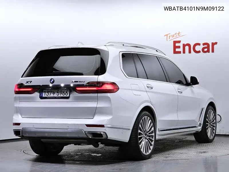 X7 (G07) ​​xDrive 40D Design Pure Excellence 7 -Seater VIN: WBATB4101N9M09122 Lot: 39617562