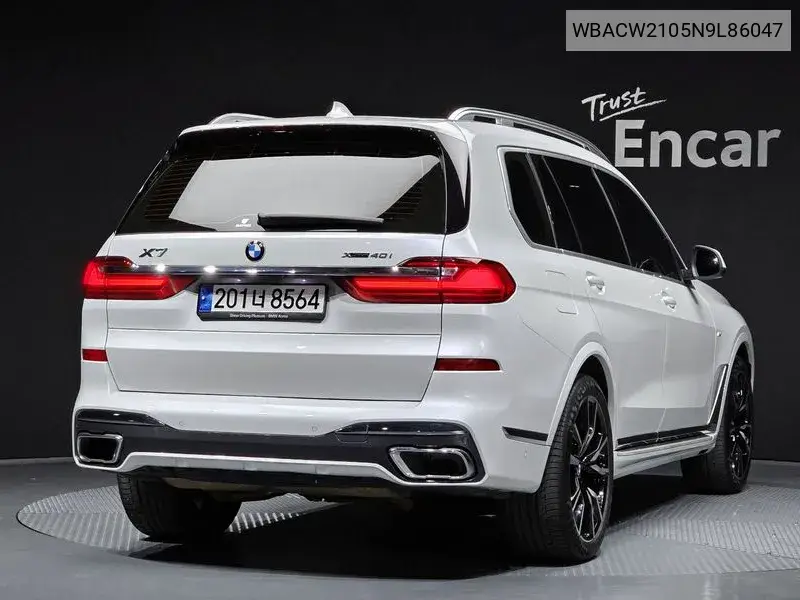 X7 (G07) ​​xDrive 40I M Sports 6 -Seater VIN: WBACW2105N9L86047 Lot: 39625689