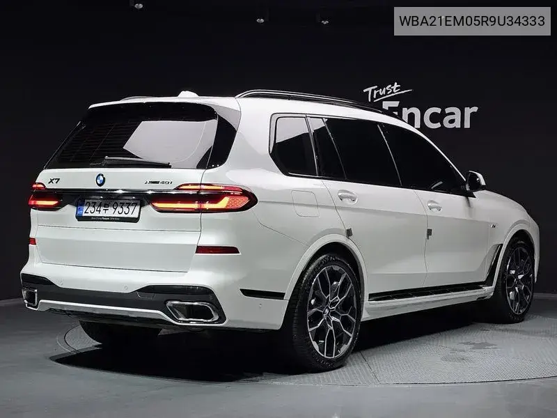 X7 (G07) ​​xDrive 40I M Sports 6 -Seater VIN: WBA21EM05R9U34333 Lot: 39945957