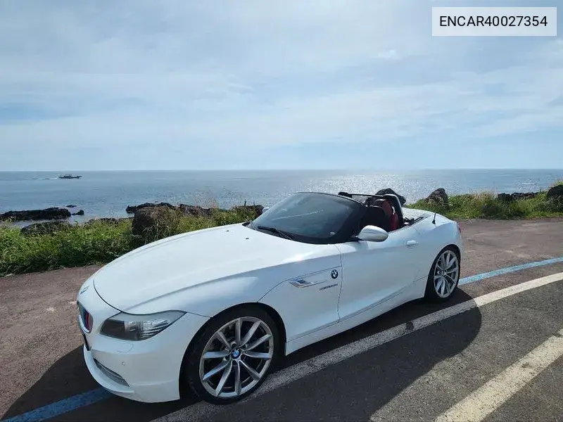 Z4 (E89) Sdrive 35I VIN: ENCAR40027354 Lot: 40027354