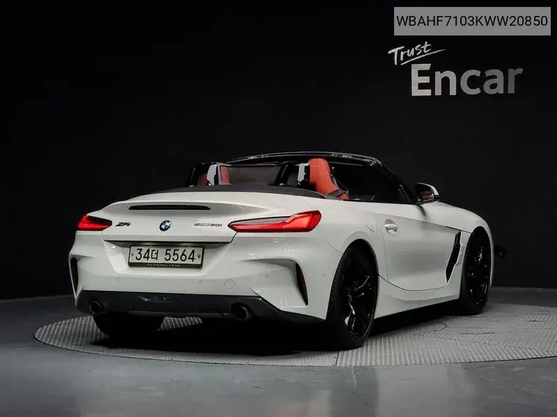 Z4 (G29) Sdrive20I M Sports VIN: WBAHF7103KWW20850 Lot: 39629009