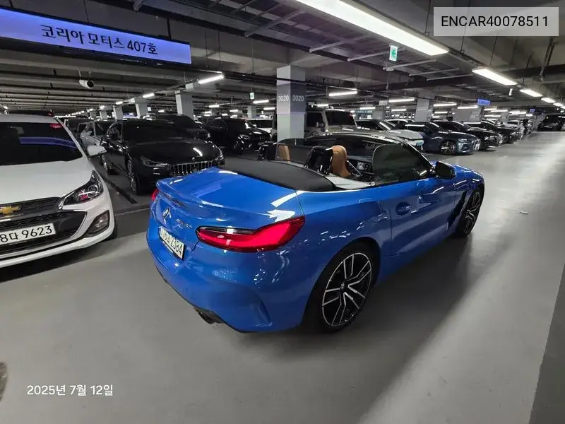Z4 (G29) Sdrive20I M Sports VIN: ENCAR40078511 Lot: 40078511