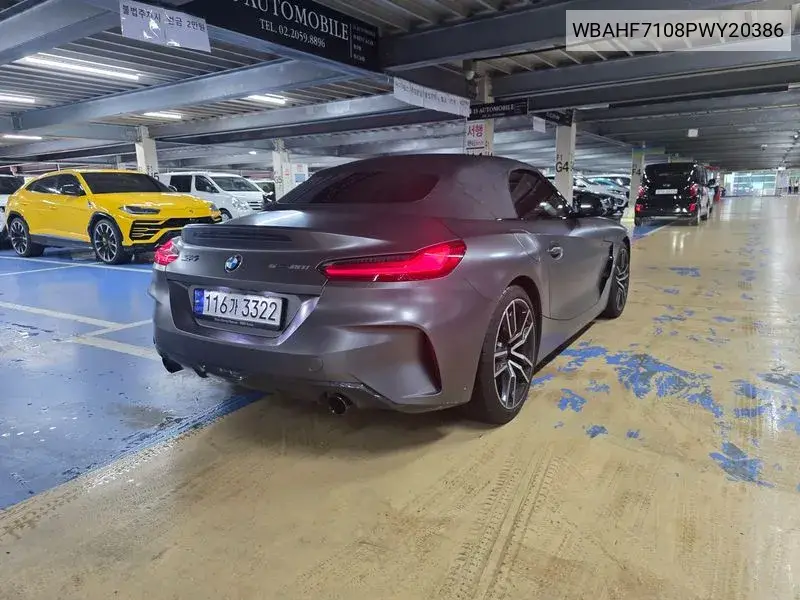 Z4 (G29) Sdrive20I M Sports VIN: WBAHF7108PWY20386 Lot: 40115989