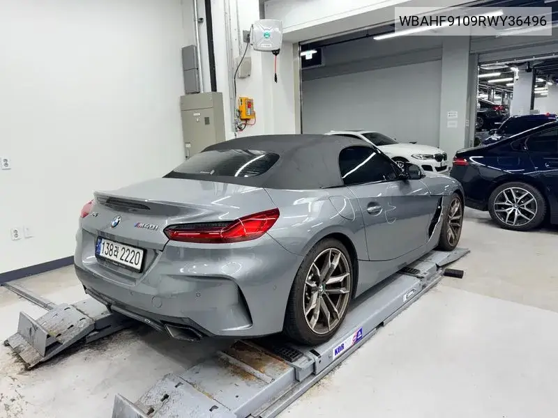 Z4 (G29) M40I VIN: WBAHF9109RWY36496 Lot: 39949327