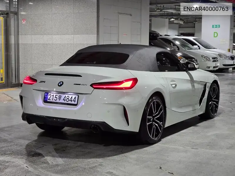 Z4 (G29) Sdrive20I M Sports VIN: ENCAR40000763 Lot: 40000763