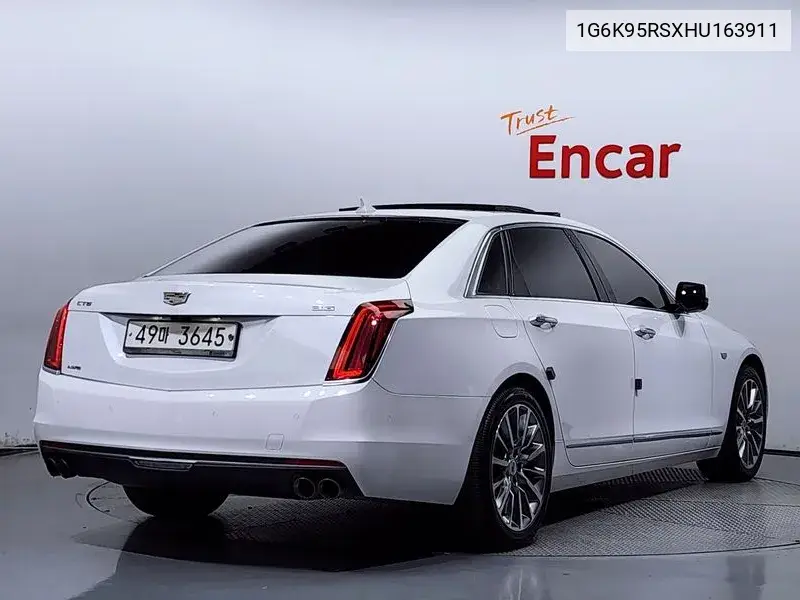 Ct6 3.6 Premium Awd VIN: 1G6K95RSXHU163911 Lot: 39625306