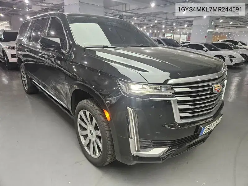 Escalade 5Th Generation 6.2 Esv Esv Premium Luxury Platinum VIN: 1GYS4MKL7MR244591 Lot: 39641759