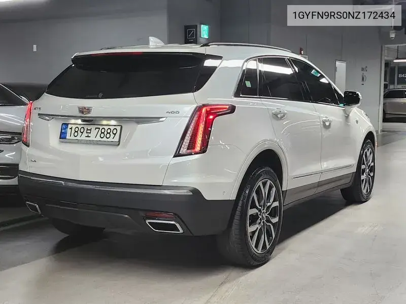 Xt5 3.6 Sports Awd VIN: 1GYFN9RS0NZ172434 Lot: 39764278