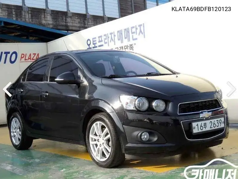 Aveo Sedan 1.4 Turbo Lt's Highest Level VIN: KLATA69BDFB120123 Lot: 39861257