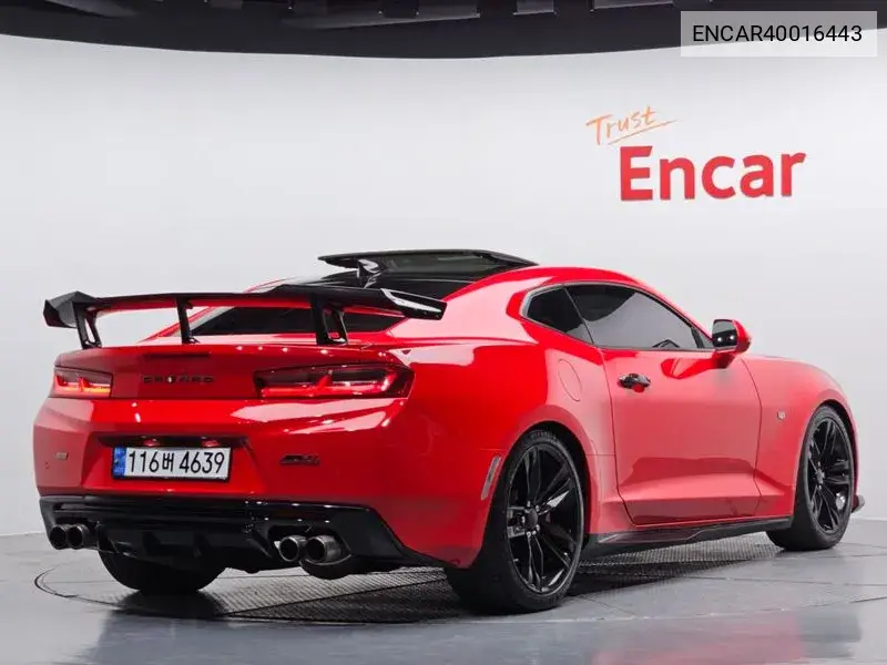 All New Camaro Ss 6.2 V8 Volcano Red VIN: ENCAR40016443 Lot: 40016443