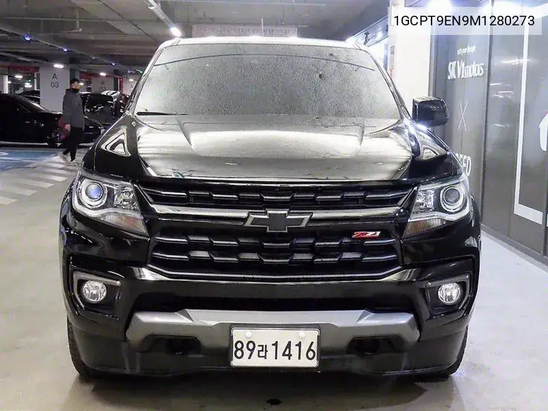 Real New Colorado 3.6 Z71-X Midnight 4Wd VIN: 1GCPT9EN9M1280273 Lot: 39970914