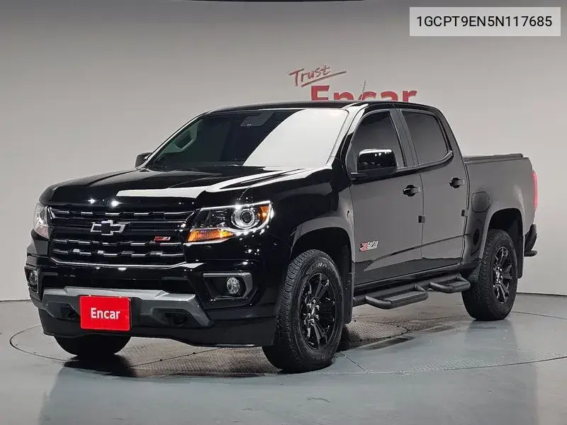 Real New Colorado 3.6 Z71-X Midnight 4Wd VIN: 1GCPT9EN5N117685 Lot: 39614659