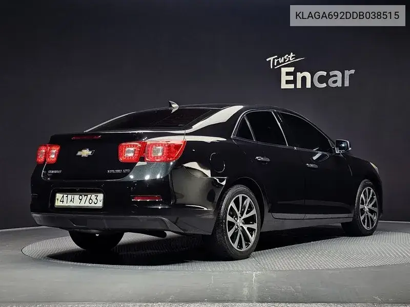 Malibu 2.0 Ltz Deluxe Pack (Black Wheel) VIN: KLAGA692DDB038515 Lot: 39986948