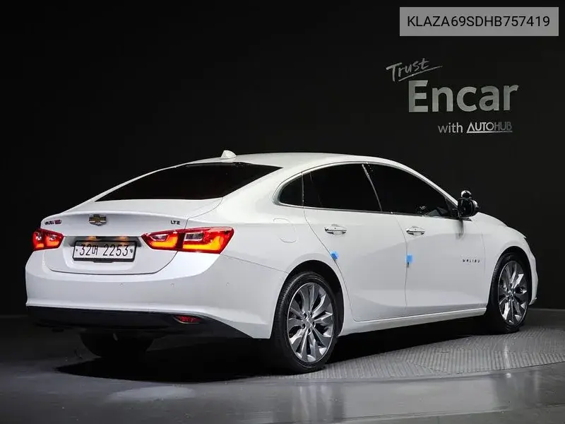 All New Malibu 1.5 Turbo Ltz Premium Safety VIN: KLAZA69SDHB757419 Lot: 39983910