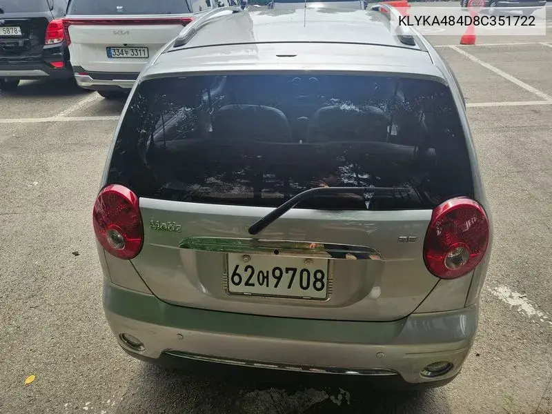All New Matiz Se VIN: KLYKA484D8C351722 Lot: 40002344