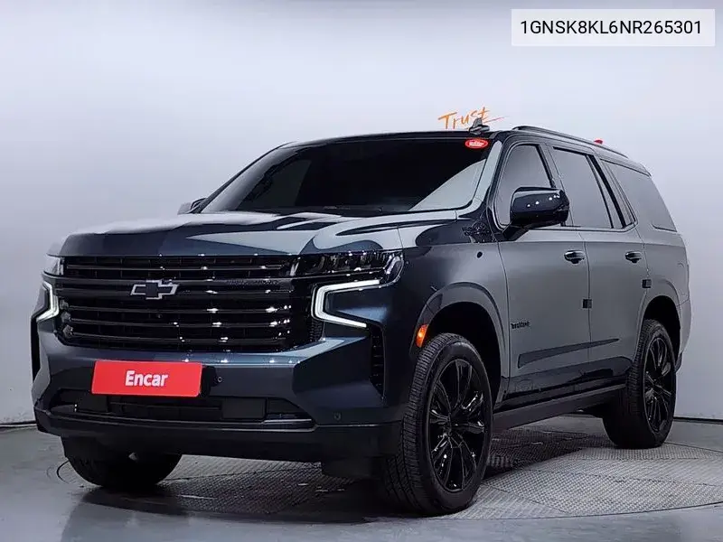 Tahoe 6.2 Dark Knight 4Wd VIN: 1GNSK8KL6NR265301 Lot: 39603307