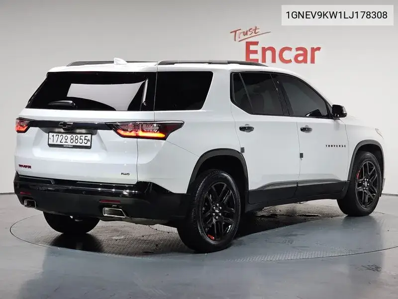 Traverse 3.6 Awd Red Line VIN: 1GNEV9KW1LJ178308 Lot: 39953571