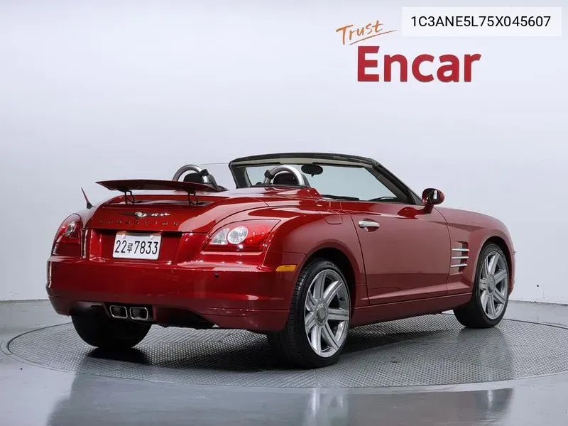 Crossfire Roadster 3.2 VIN: 1C3ANE5L75X045607 Lot: 37630497