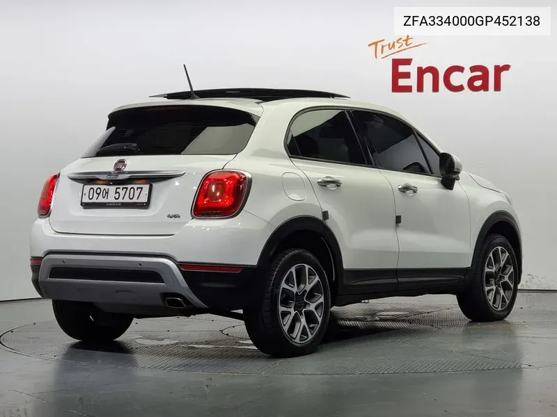 500X2.0 Diesel Cross Awd VIN: ZFA334000GP452138 Lot: 37776542