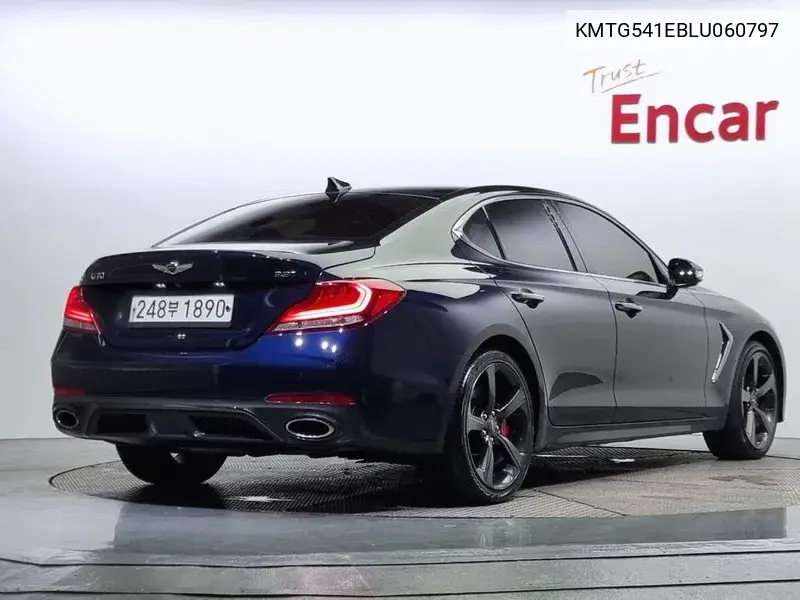 G70 3.3T Sports Prestige VIN: KMTG541EBLU060797 Lot: 39972215