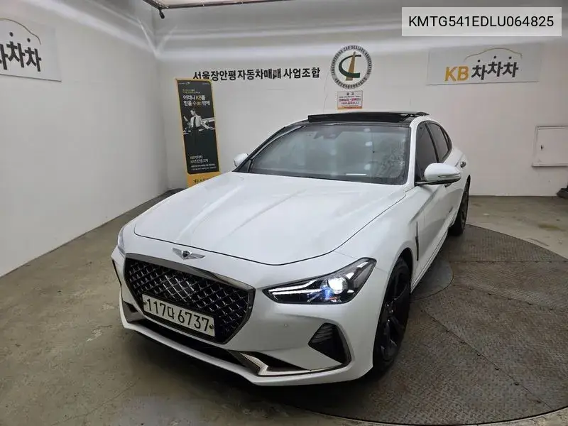 G70 3.3T Sports Awd Prestige VIN: KMTG541EDLU064825 Lot: 39958362