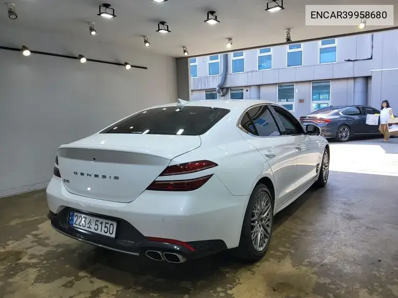 The New G70 Gasoline 2.0T 2Wd VIN: ENCAR39958680 Lot: 39958680
