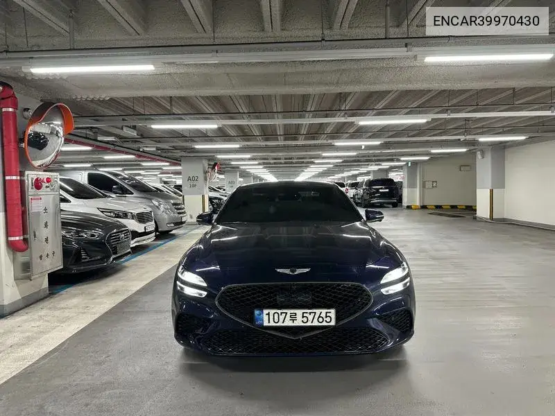 The New G70 Gasoline 3.3T 2Wd VIN: ENCAR39970430 Lot: 39970430