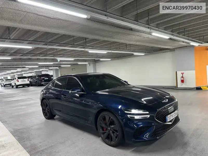 The New G70 Gasoline 3.3T 2Wd VIN: ENCAR39970430 Lot: 39970430