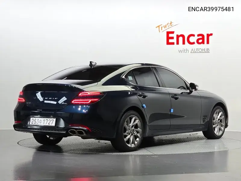 The New G70 Gasoline 2.0T 4Wd VIN: ENCAR39975481 Lot: 39975481