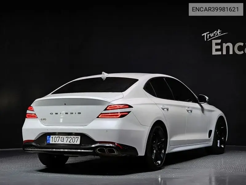 The New G70 Gasoline 2.0T 2Wd VIN: ENCAR39981621 Lot: 39981621