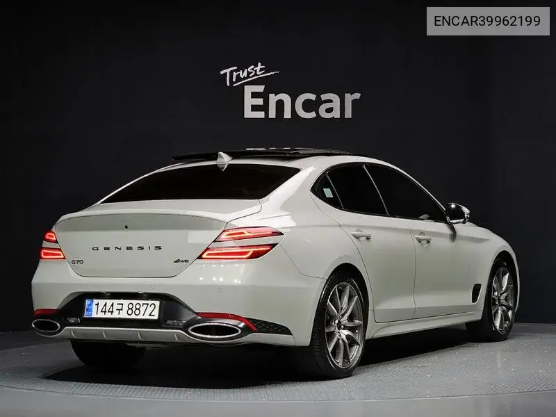 The New G70 Gasoline 2.5T 4Wd VIN: ENCAR39962199 Lot: 39962199
