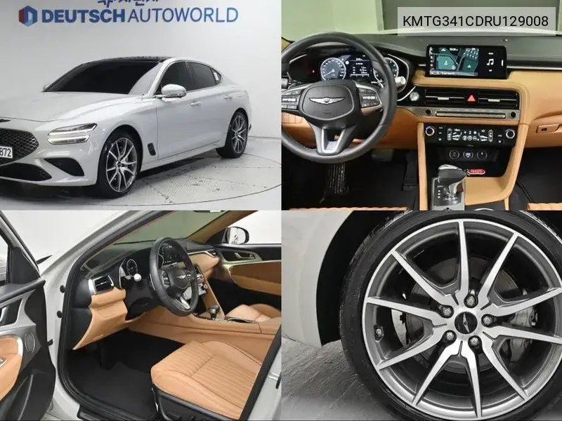 The New G70 Gasoline 2.5T 4Wd VIN: KMTG341CDRU129008 Lot: 39966406