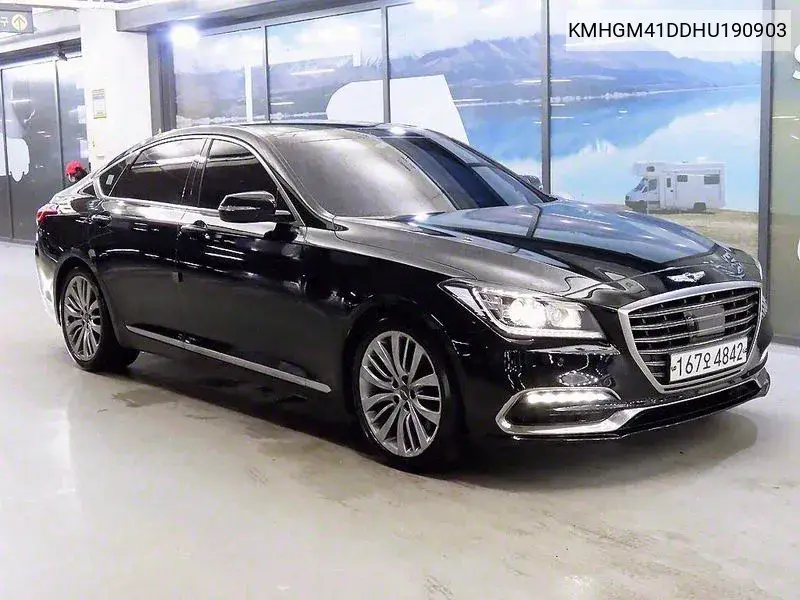 G80 3.3 Gdi Awd Premium Luxury VIN: KMHGM41DDHU190903 Lot: 39970386