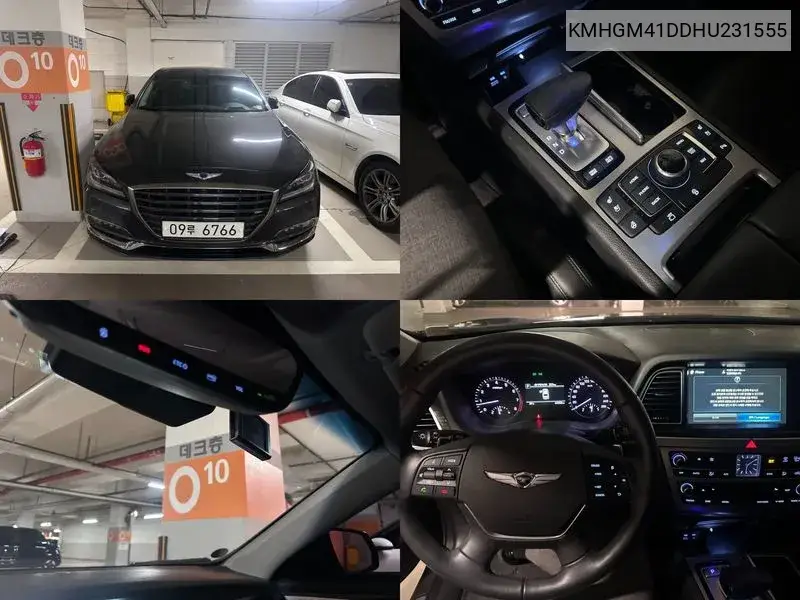 G80 3.3 Gdi Awd Premium Luxury VIN: KMHGM41DDHU231555 Lot: 39917429