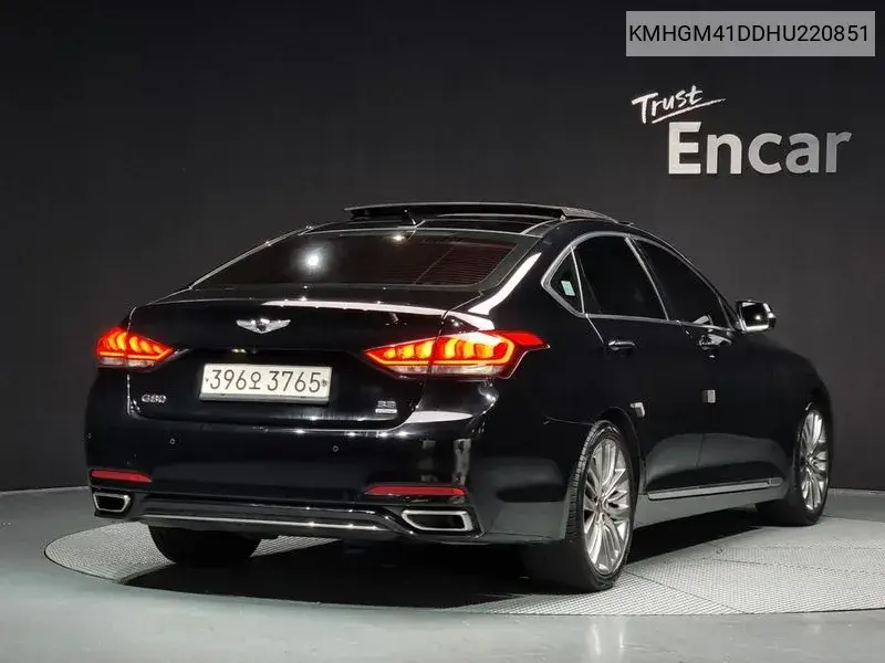 G80 3.3 Gdi Awd Premium Luxury VIN: KMHGM41DDHU220851 Lot: 39941608