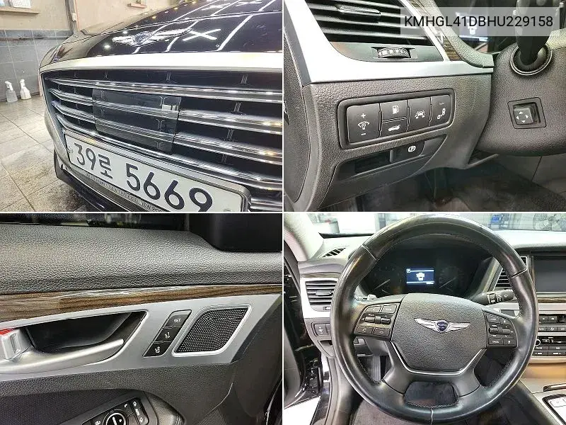 G80 3.3 Gdi Luxury VIN: KMHGL41DBHU229158 Lot: 39966362