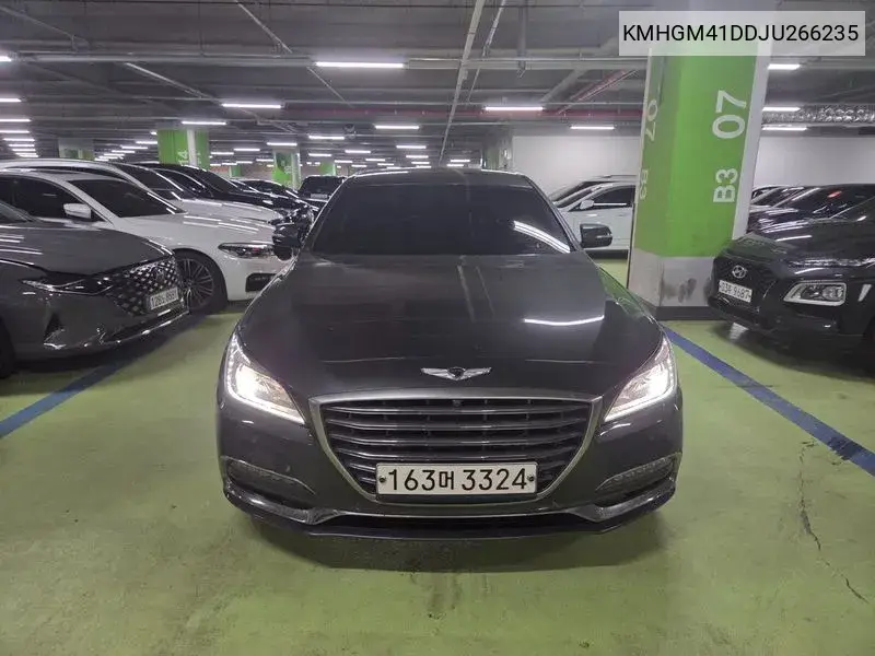 G80 3.3 Gdi Awd Premium Luxury VIN: KMHGM41DDJU266235 Lot: 39968269