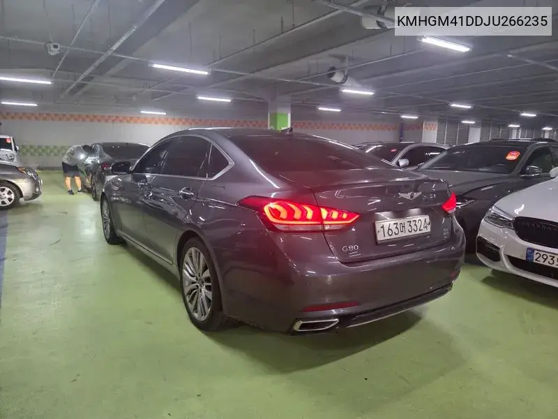 G80 3.3 Gdi Awd Premium Luxury VIN: KMHGM41DDJU266235 Lot: 39968269